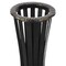 Uniquewise Elegant 34-inch-tall Trumpet Style Floor Vase - Bamboo Rope Accent, Brown Modern Statement Vase QI004079 - alternate 6